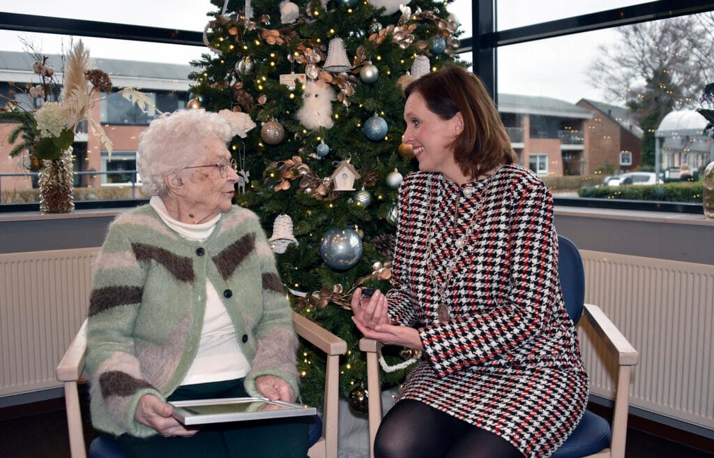 Mevrouw Boers viert haar 100ste verjaardag