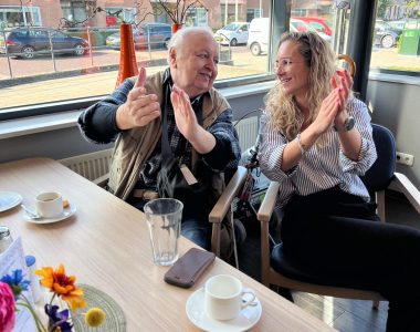 Sander Metz - meneer Maatman en Mirjam Janssen